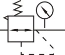 GPR Series Precision Regulator Symbol