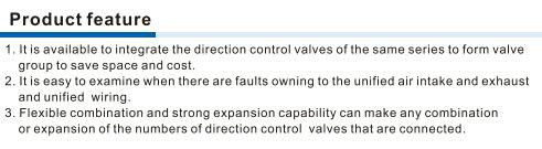 6V Series Manifold Product Feature