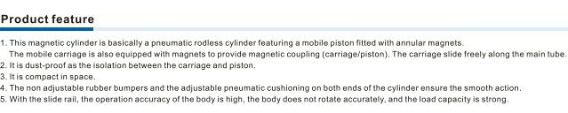 RMH Series Cylinder Product Feature