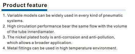 BD-Male & Female connector Product Feature