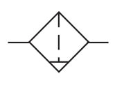 GAF100 Series Filter Symbol